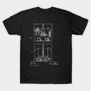 veterinary operating table Vintage Patent Hand Drawing T-Shirt